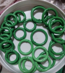 5-100 còng sắt, khoen khoá sắt mix màu 20mm, 25mm, 28mm