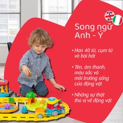 Tàu hỏa song ngữ ABC Chicco