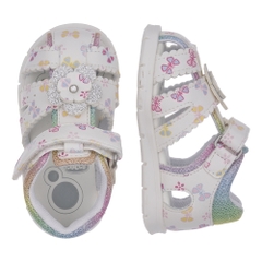 Sandal tập đi trẻ em Chicco Fenis hoa sắc màu