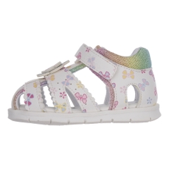 Sandal tập đi trẻ em Chicco Fenis hoa sắc màu