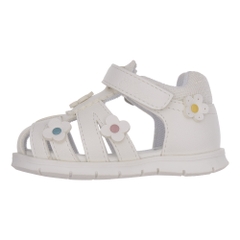 Sandal tập đi trẻ em Chicco Foggy hoa trắng