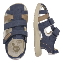 Sandal tập đi trẻ em Chicco Calumet màu xanh navy