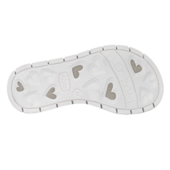 Sandal tập đi trẻ em Chicco Cristal bướm trắng