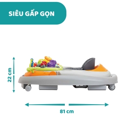 Xe tập đi Chicco Walky Talky màu ghi