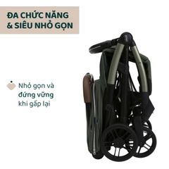 Xe đẩy gấp gọn tự động Chicco Goody Xplus - Màu xanh ánh rêu