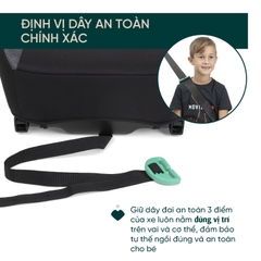 Ghế ô tô Chicco Quasar Fix ISOFIX - Màu đen
