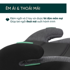 Ghế ô tô Chicco Quasar Fix ISOFIX - Màu đen