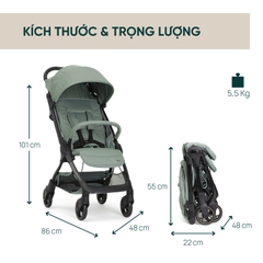 Xe đẩy du lịch Chicco Aero We - Màu xanh matcha