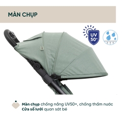 Xe đẩy du lịch Chicco Aero We - Màu xanh matcha