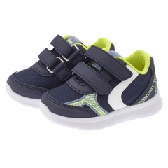 Giày tập đi trẻ em Chicco Gnomo màu xanh viền neon