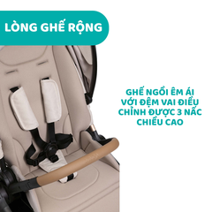 Xe đẩy thời trang Chicco Premium Mysa - Màu Be ánh kim