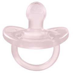 Ty ngậm Silicon Chicco Physio Soft Hồng 0-6M