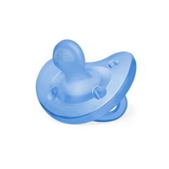 Ty ngậm Silicon Chicco Physio Soft Xanh 6-16M