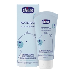 Kem dưỡng ẩm chiết xuất Bơ hạt mỡ & Vitamin E Chicco Natural Sensation 0M+ 50ml