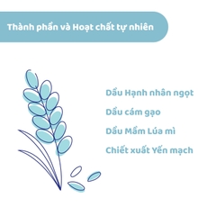 Dầu mát-xa cấp ẩm & hỗ trợ đàn hồi da Chicco Natural Sensation 0M+