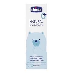 Kem hăm 4in1 chứa Kẽm oxide và Panthenol Chicco Natural Sensation 0M+ 100ml