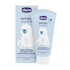Sữa dưỡng ẩm toàn thân chiết xuất Bơ hạt mỡ & Vitamin E Chicco Natural Sensation 0M+ 150ml