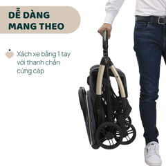 Xe đẩy gấp gọn tự động Chicco Goody Xplus - Màu Xanh ghi