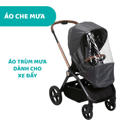 Xe đẩy thời trang Chicco Premium Mysa màu Black Satin