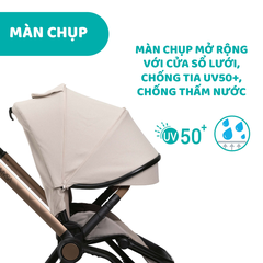 Xe đẩy thời trang Chicco Premium Mysa màu Amber Glow