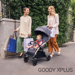 Xe đẩy gấp gọn tự động Chicco Goody Xplus - Màu Xanh ghi