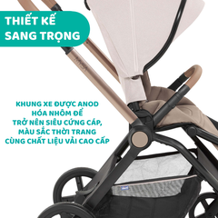 Xe đẩy thời trang Chicco Premium Mysa - Màu Be ánh kim