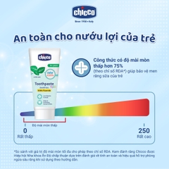 Kem đánh răng trẻ em hương Bạc hà Chicco 6Y+