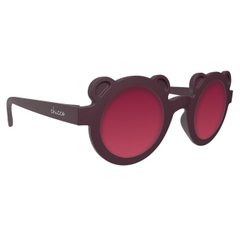 Kính mát chống tia UV tráng gương Chicco màu đỏ cherry 36M+