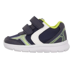 Giày tập đi trẻ em Chicco Gnomo màu xanh viền neon