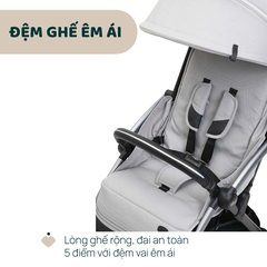 Xe đẩy gấp gọn tự động Chicco Goody Xplus - Màu Xám ngọc trai