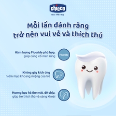 Kem đánh răng trẻ em hương Bạc hà Chicco 6Y+