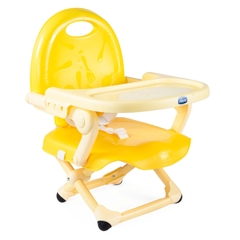 Ghế ăn dặm gấp gọn Chicco Pocket Snack Vàng chanh
