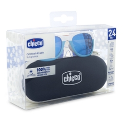 Kính mát chống tia UV tráng gương Chicco màu xanh aqua 24M+