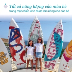 Kính mát chống tia UV tráng gương Chicco màu xanh aqua 24M+