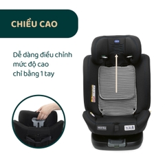 Ghế ô tô Chicco Unico Evo Air xoay 360˚ ISOFIX- Màu Đen