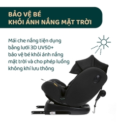 Ghế ô tô Chicco Unico Evo Air xoay 360˚ ISOFIX- Màu Đen