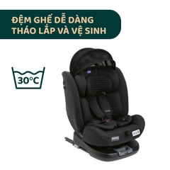 Ghế ô tô Chicco Unico Evo Air xoay 360˚ ISOFIX- Màu Đen