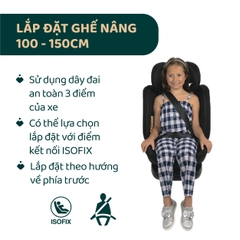 Ghế ô tô Chicco Unico Evo Classic xoay 360˚ ISOFIX - Màu Đen