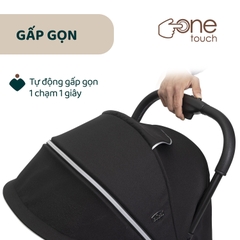 Xe đẩy gấp gọn tự động Chicco Goody Primo màu Bạc ánh kim