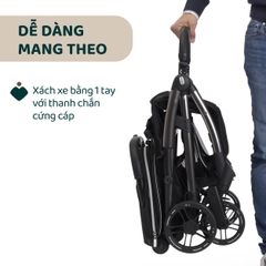 Xe đẩy gấp gọn tự động Chicco Goody Primo màu Bạc ánh kim