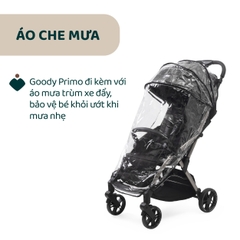 Xe đẩy gấp gọn tự động Chicco Goody Primo màu Bạc ánh kim