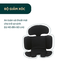 Ghế ô tô Chicco Unico Evo Air xoay 360˚ ISOFIX- Màu Đen