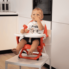 Ghế ăn dặm gấp gọn Chicco Pocket Snack Xanh bạc hà