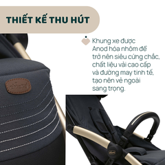 Xe đẩy gấp gọn tự động Chicco Goody Xplus - Màu Xanh ghi