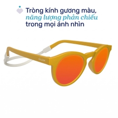 Kính mát chống tia UV tráng gương Chicco màu vàng cam 12M+