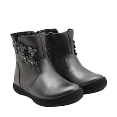 Boot mát-xa chân viền Hoa ánh bạc Chicco