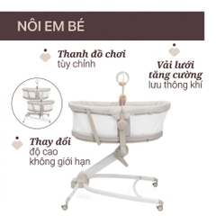 Ghế nôi di động Chicco Baby Hug 4 in 1 - Màu be ngọc trai
