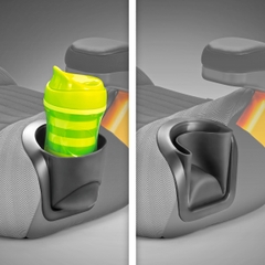 Ghế ô tô Chicco GoFit Plus ISOFIX ClearTex - Màu ghi đá