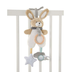 Đồ chơi gắn cũi thỏ bông Doudou Chicco