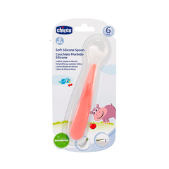 Thìa ăn Silicone 6M+ Chicco